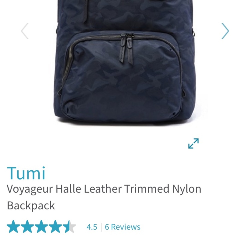 Tumi nylon backpack